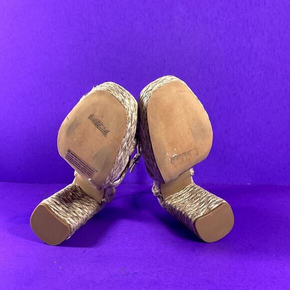 Gabrielle Union Women's Marianne Woven Platform Sandals Shoe Size 9-NEW‎ - Picture 7 of 8